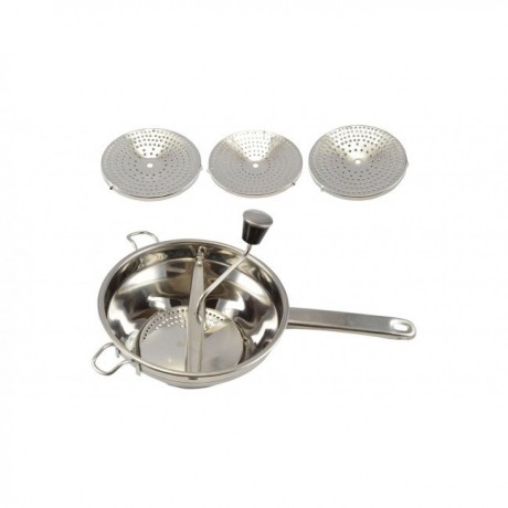 Hal- és paradicsompasszírozó 19 cm 3 betétes