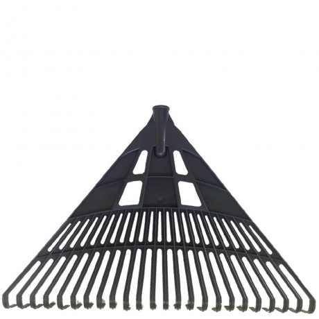 Lombseprű műanyag 66cm egyenes fekete