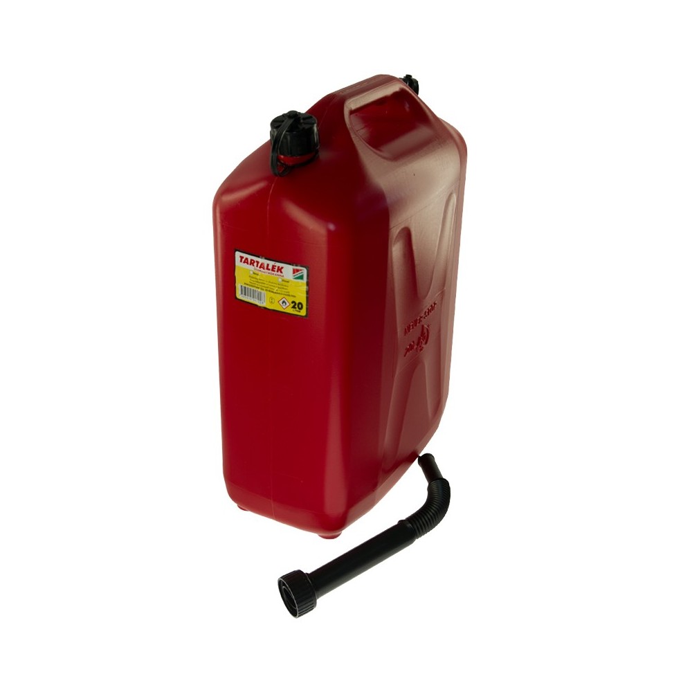 Üzemanyag kanna 20 L MŰANYAG Piros 1320g Never Stop Üzemanyag kanna 20 L MŰANYAG Piros 1320g Never Stop