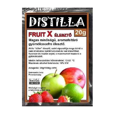 Cefre élesztő, aromafelszabadító FRUIT X