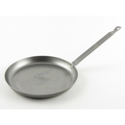 Palacsintasütő vas,csiszolt 21-22 cm