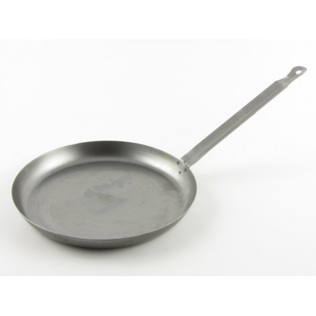 Palacsintasütő vas,csiszolt 21-22 cm