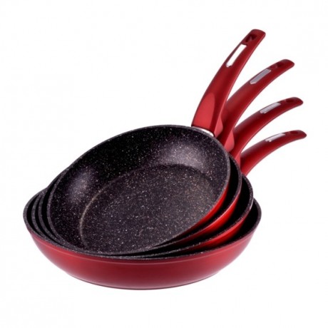 Serpenyő Metal Red Line tap.mentes alu. 24- 28 cm