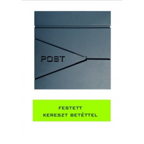 Postaláda Nova festett kereszt bet.