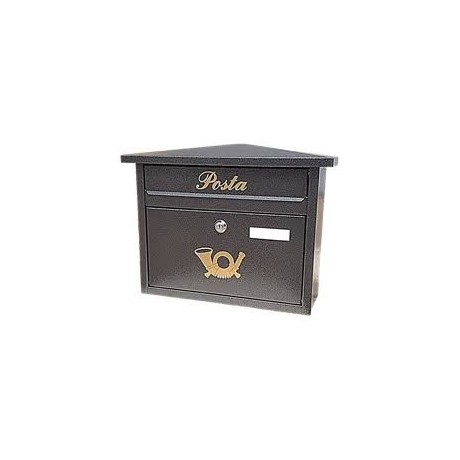 Postaláda Apolló antik,kültéri szürke