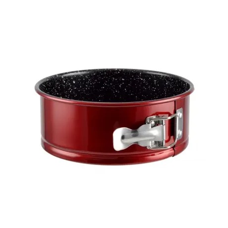 Kapcsos tortaforma  24 cm Metal Red Line