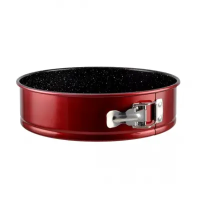 Kapcsos tortaforma  26 cm Metal Red Line