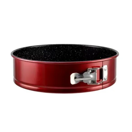 Kapcsos tortaforma  26 cm Metal Red Line