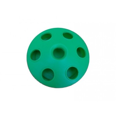 Csibeitató műanyag 7 lyukú, zöld