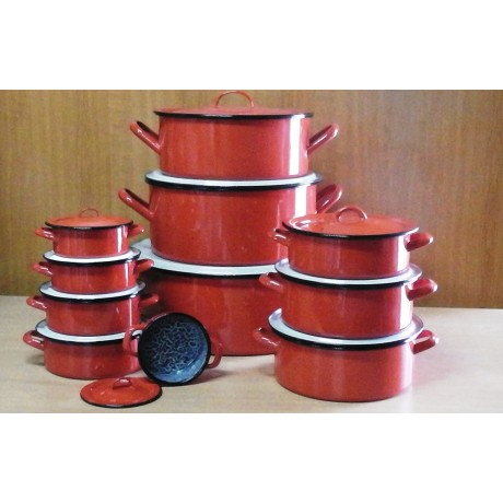 Hagyományos lábas fedővel 26 cm