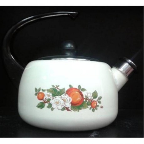 Teakanna 18 cm dekor