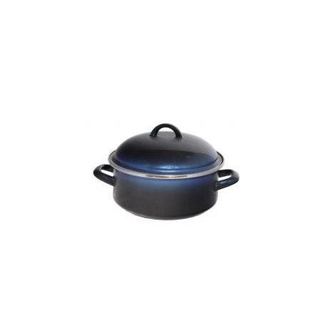 Lábas fedővel tapadásmentes T/2  22 cm